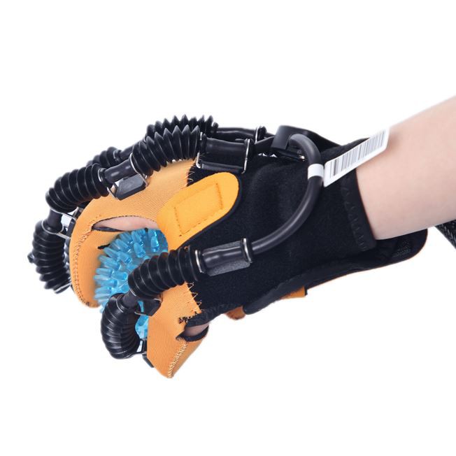 Exoskeleton pro ruční ochrnutí prstu pro ochrnuté