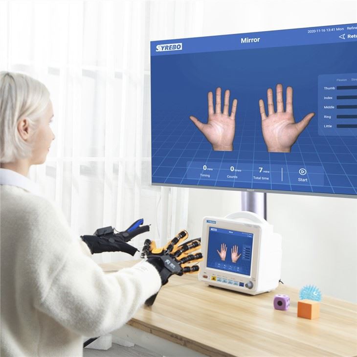 Rehabilitační robot Ruční cvičení Ruční trénink