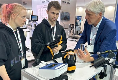 Syrebo předvádí na veletrhu MEDICA 2024 inovativní rehabilitační roboty